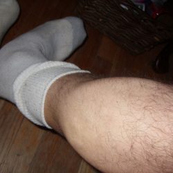 my hunkyass leg in your sox